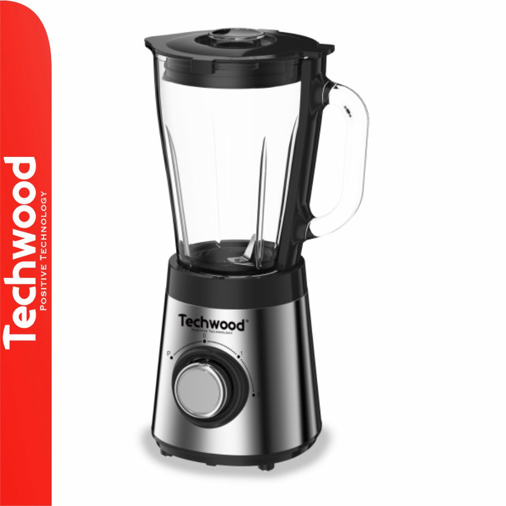 Liquidificador 500W 1.5L C/ Copo Inox Techwood - Tauu.pt