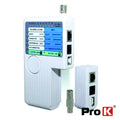 Testador De Cabos Rede/Usb Bnc Rj11/Rj45 Prok - Tauu.pt