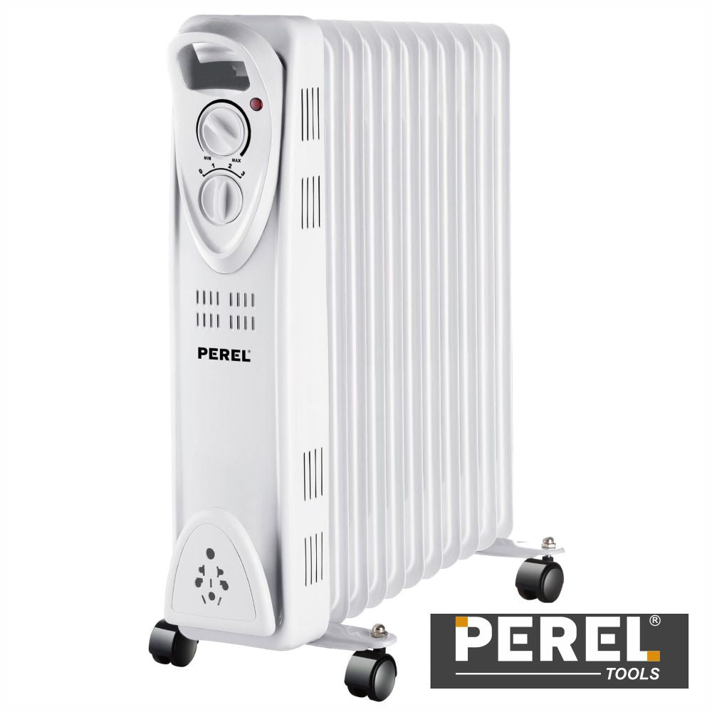 Aquecedor A Óleo 2500W 11 Elementos Perel - Tauu.pt