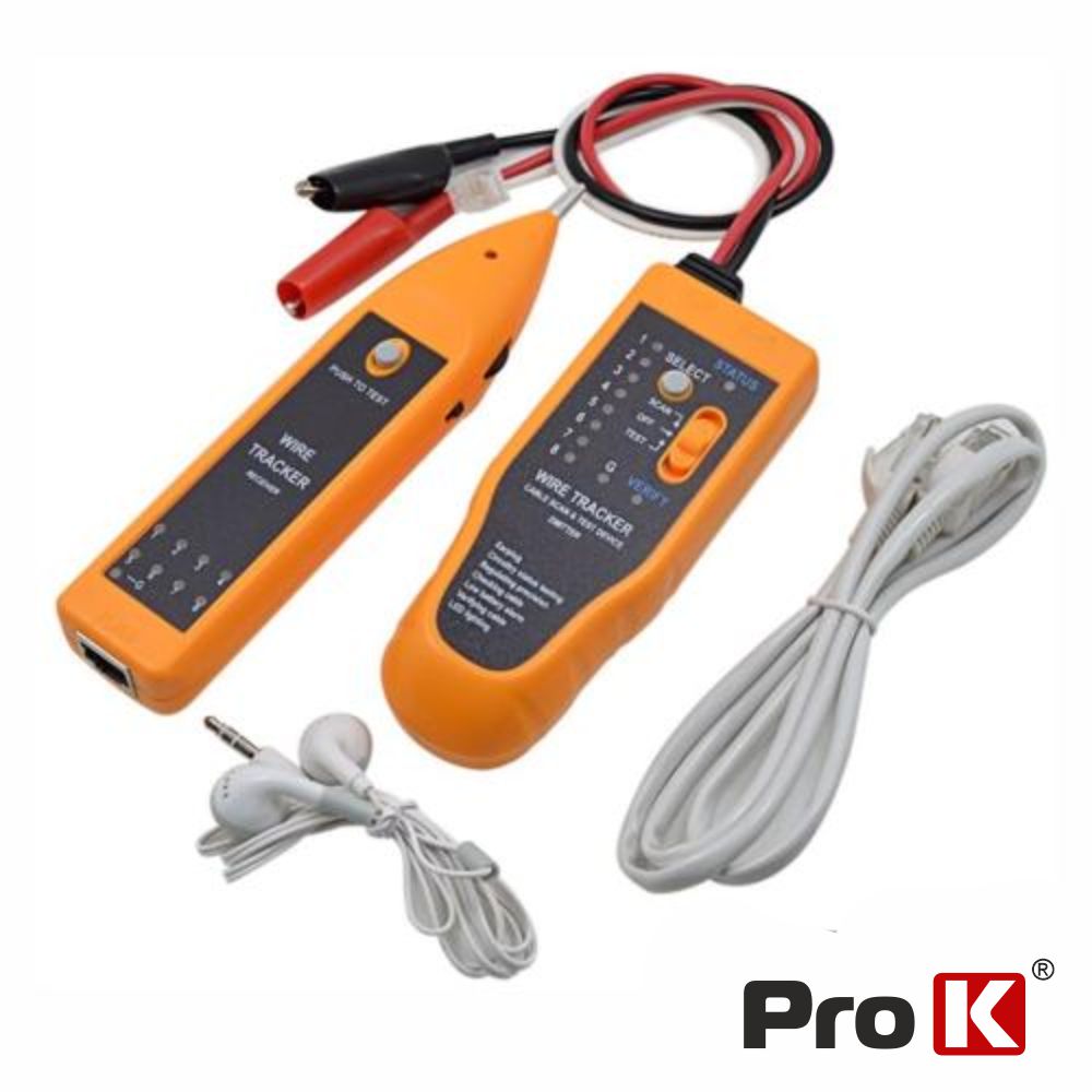 Testador De Cabos/Continuidade C/ Gerador De Tons Prok - Tauu.pt
