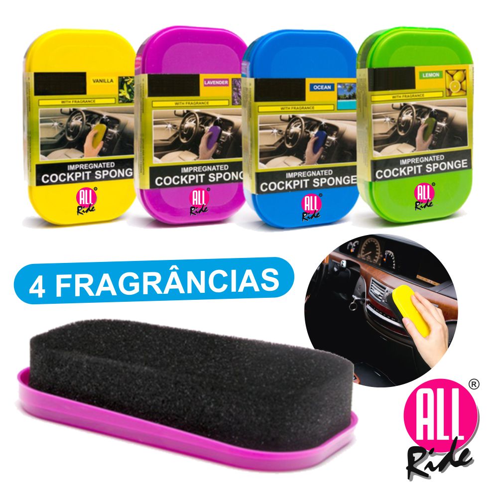 Esponja Limpeza Tablier Perfumada 4 Fragrâncias - Tauu.pt