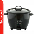 Panela Elétrica P/ Arroz 1L 400W Preto Techwood - Tauu.pt