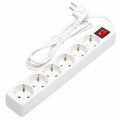 Tomada Elétrica C/ 6 Saídas Interruptor 1,5M - Tauu,pt