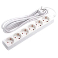 Extensão Elétrica 6X Schuko 3G1,5Mm² 1,5M - Tauu,pt