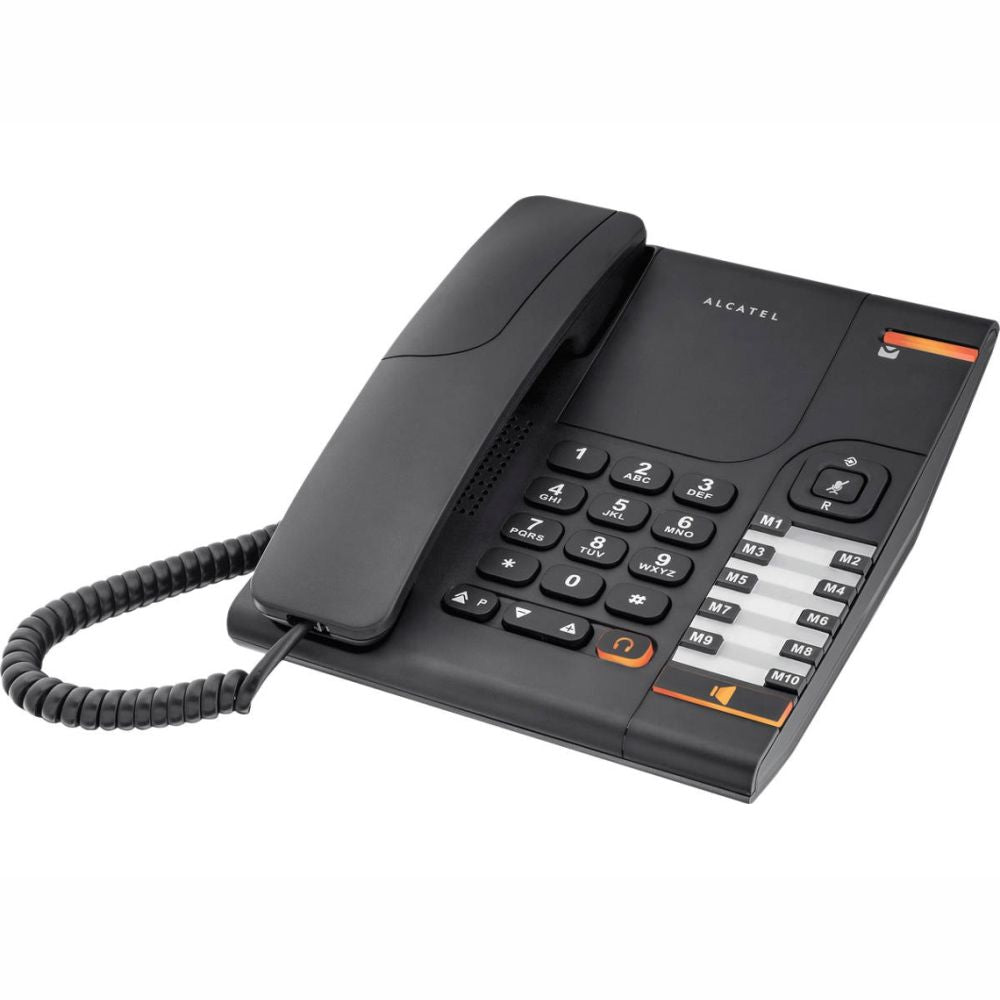 Telefone Fixo C/ 10 Memórias E Mãos Livres Alcatel - Tauu.pt