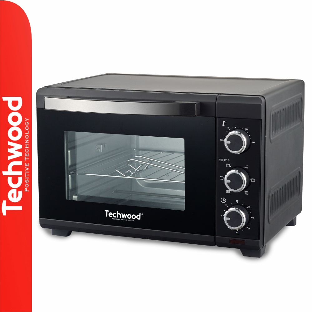 Forno Elétrico Ventilado 26 Litros 1600W C/ Timer Techwood - Tauu.pt