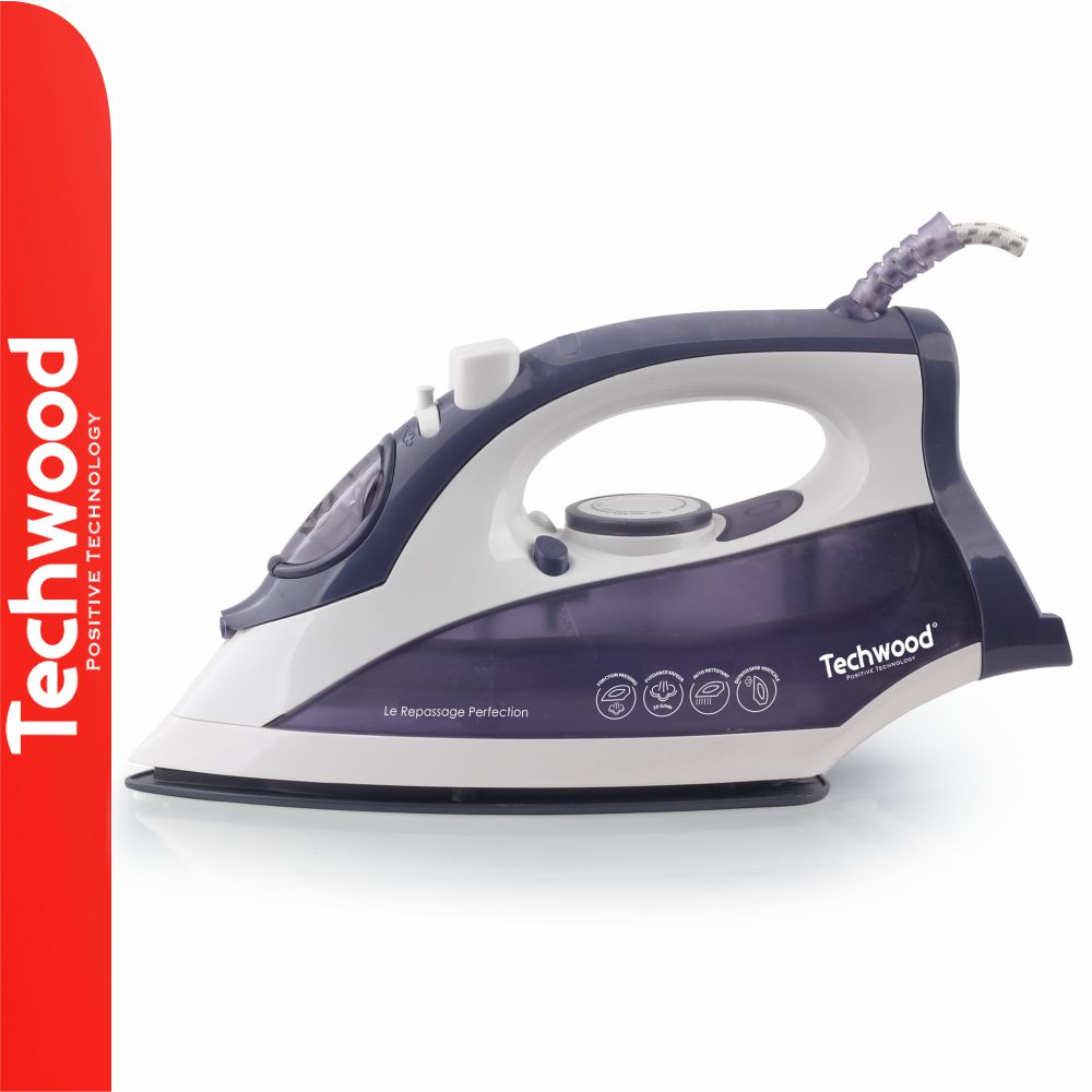 Ferro De Engomar A Vapor 2400W Techwood - Tauu.pt