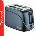 Torradeira 2 Ranhuras 700W Preta Techwood - Tauu.pt