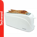 Torradeira 2 Ranhuras Compridas 1300W Branca Techwood - Tauu.pt