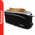 Torradeira 2 Ranhuras Compridas 1300W Preta Techwood - Tauu,pt
