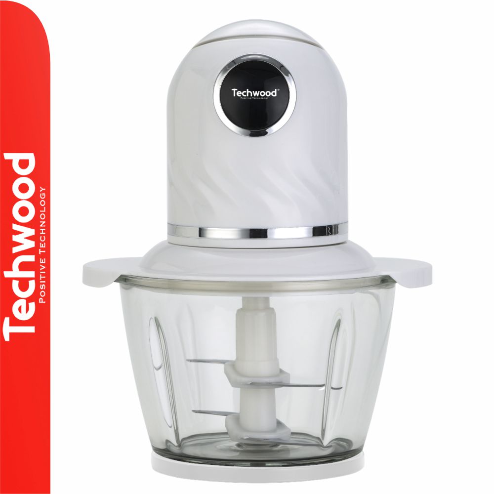 Picadora 300W 800Ml Branca Techwood - Tauu.pt