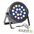 Projetor Par C/ 18 Leds 1W Rgb Dmx Ibiza - Tauu,pt