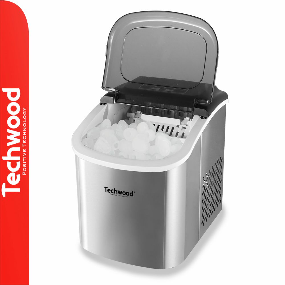 Máquina De Fazer Gelo 12Kg/24H Techwood - Tauu.pt