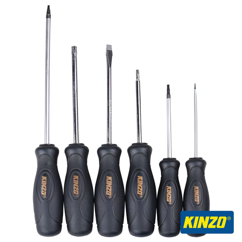 Conjunto De 6 Chaves Fendas E Philips Kinzo - Tauu,pt