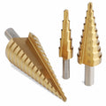 Conjunto De 3 Brocas Cone 4-12Mm/4-20Mm/4-32Mm Bigstren - Tauu.pt