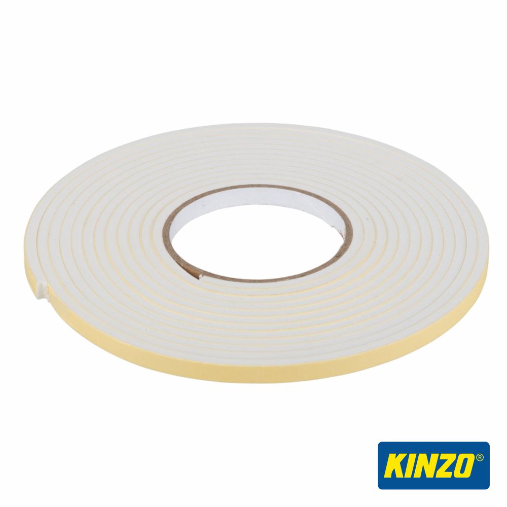 Fita Adesiva De Vedação 2.75M Branco Kinzo - Tauu.pt