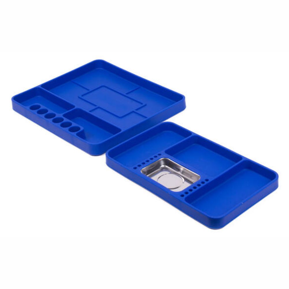 Conjunto De 2 Tabuleiros De Silicone C/ Base Magnética - Tauu.pt