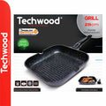 Grelhador Antiaderente 28X28Cm Ménage Techwood - Tauu.pt