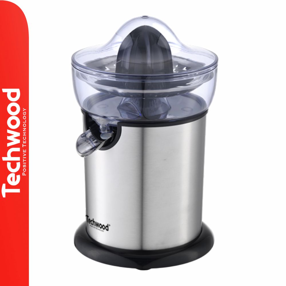 Espremedor Elétrico De Citrinos 130W Inox Techwood - Tauu.pt