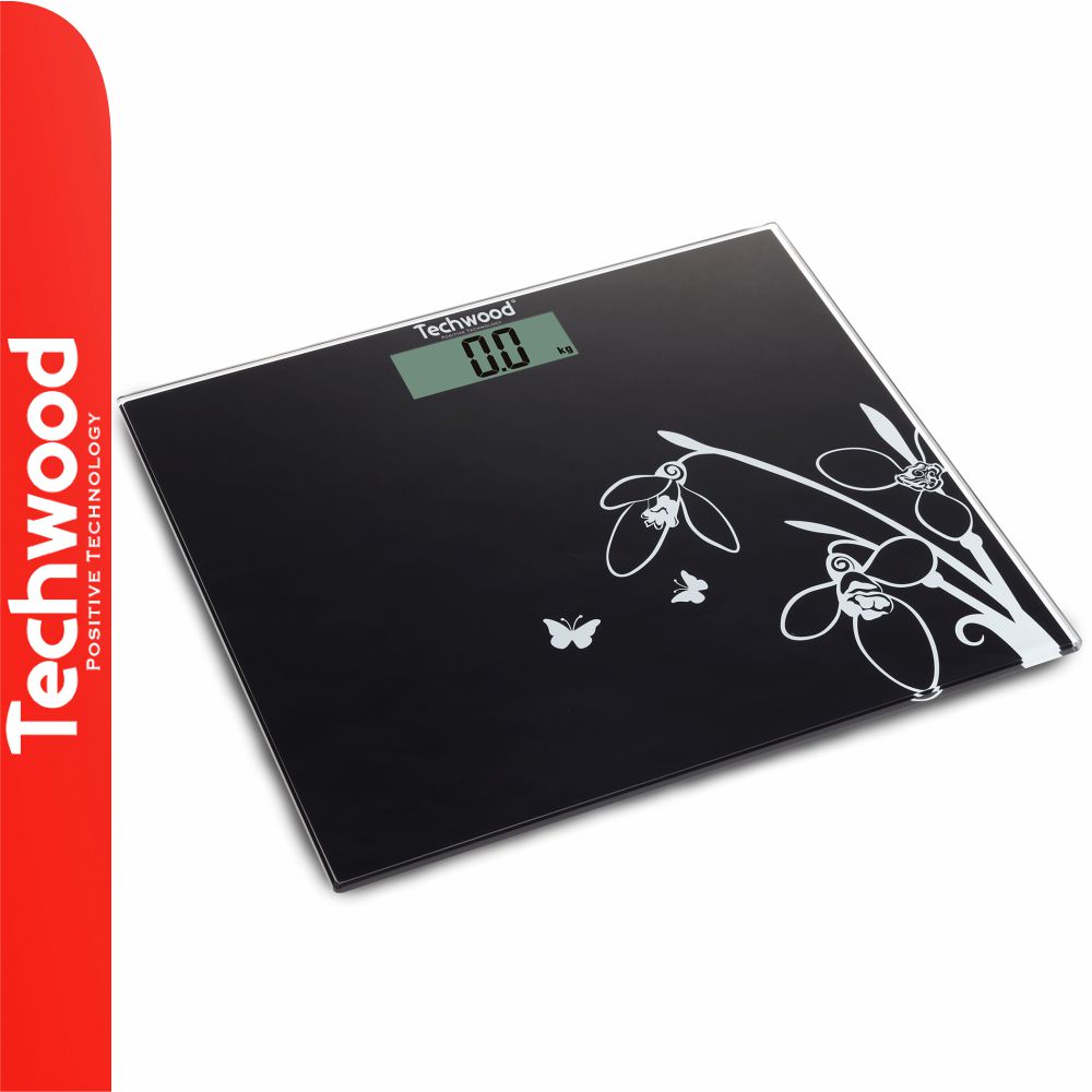 Balança Corporal 150Kg Digital Vidro Techwood - Tauu.pt