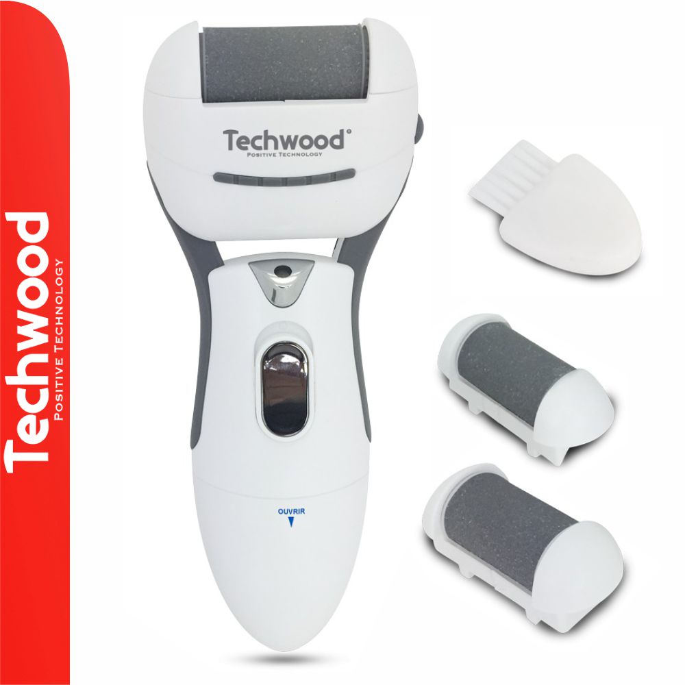 Removedor De Calos C/ Escova E 2 Cabeças Extra Techwood - Tauu,pt