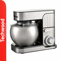 Batedeira Elétrica 1300W C/ Taça Inox 6L Techwood - Tauu.pt