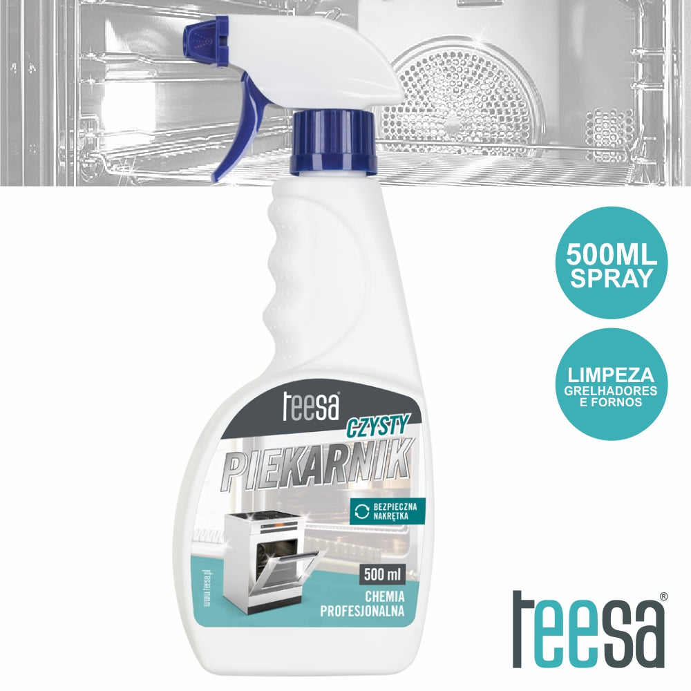 Spray De 500Ml Limpeza P/ Fornos Grelhadores Teesa - Tauu.pt