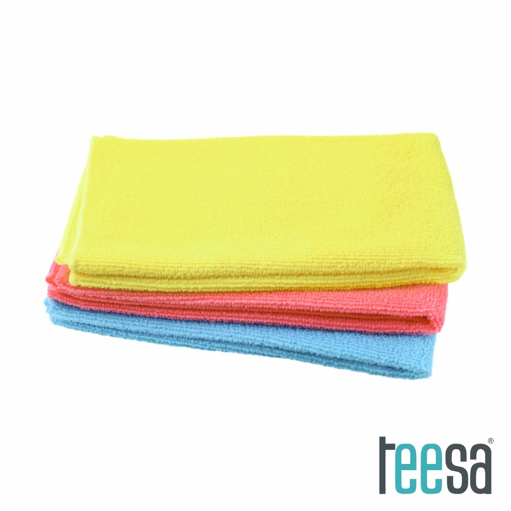 Conjunto De 3 Panos De Microfibra 30X40Cm Teesa - Tauu.pt