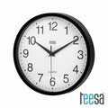 Relógio De Parede Redondo Preto Ø25Cm Teesa - Tauu.pt