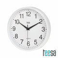Relógio De Parede Redondo Branco Ø25Cm Teesa - Tauu.pt