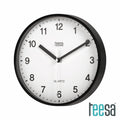 Relógio De Parede Redondo Preto Ø20Cm Teesa - Tauu,pt