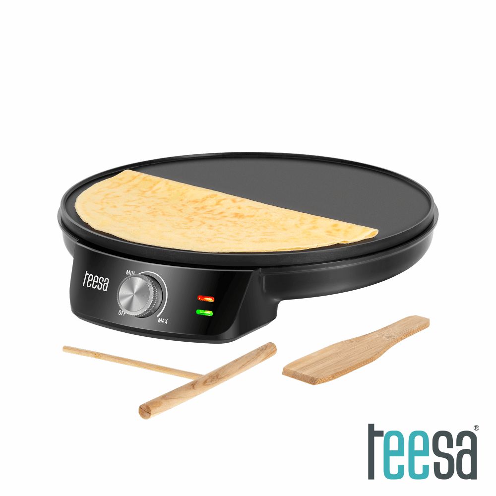 Máquina De Crepes Elétrica 30Cm 1200W Teesa - Tauu,pt