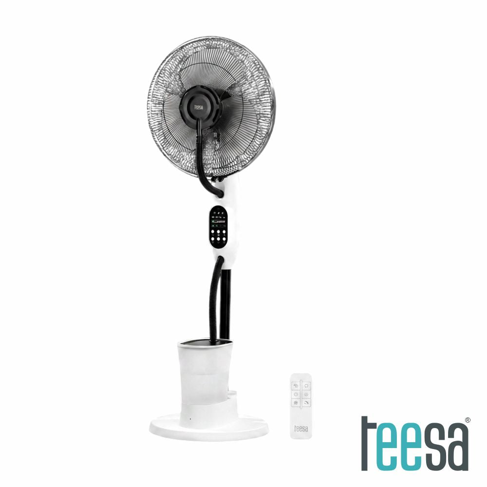 Ventoinha De Pé C/ Nebulizador 75W Ø43Cm Teesa - Tauu.pt
