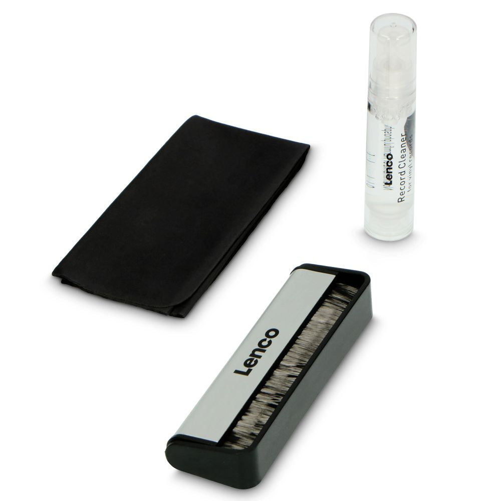 Kit Limpeza Vinil 3 Em 1 Com Escova Carbono Lenco - Tauu.pt