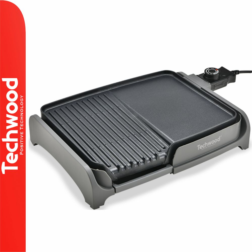 Grelhador E Teppan Yaki Elétrico 1600W Techwood - Tauu.pt