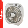 Ventoinha Ø30Cm 45W C/ Temporizador Branco Techwood - Tauu.pt