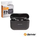Auriculares Bluetooth 5.0 C/ Mic Dock Carregamento Denver - Tauu.pt