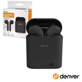 Auriculares Bluetooth 5.0 C/ Mic Dock Carregamento Denver - Tauu.pt
