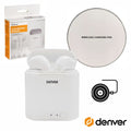Auriculares Bluetooth 5,0 C/ Mic Dock Carregamento Qi Denver - Tauu,pt