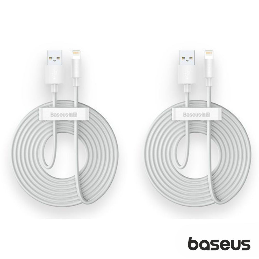 Conjunto 2 Cabos Usb-A / Lightning Macho Pd 1.5M Baseus - Tauu.pt