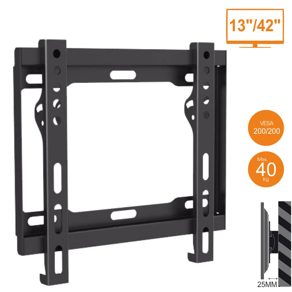 Suporte Lcd/Led 13/42" Vesa 200/200 30Kg - Tauu,pt