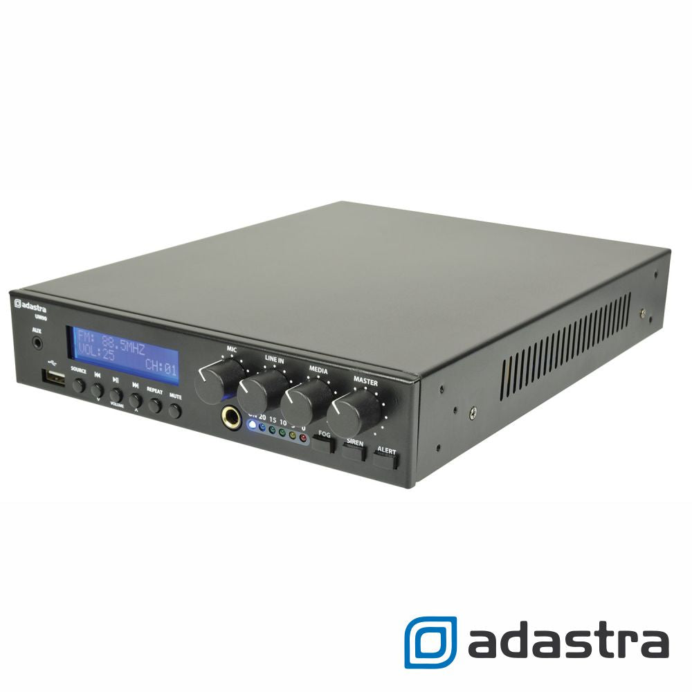 Amplificador 100V 90W Usb/Fm/Bt Adastra - Tauu.pt