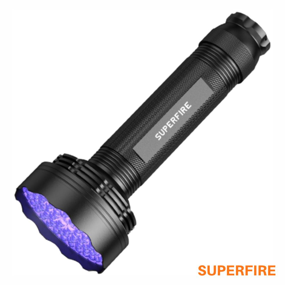 Lanterna Uv Ip46 6W 395Nm Ip46 Superfire - Tauu.pt