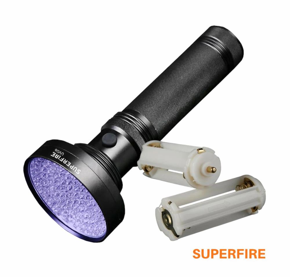Lanterna Uv Ip46 6W 395Nm Ip46 Superfire - Tauu.pt