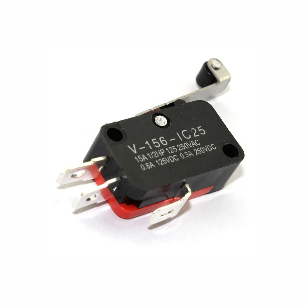 Comutador Micro Switch 15A C/ Patilha E Rodízio - Tauu.pt