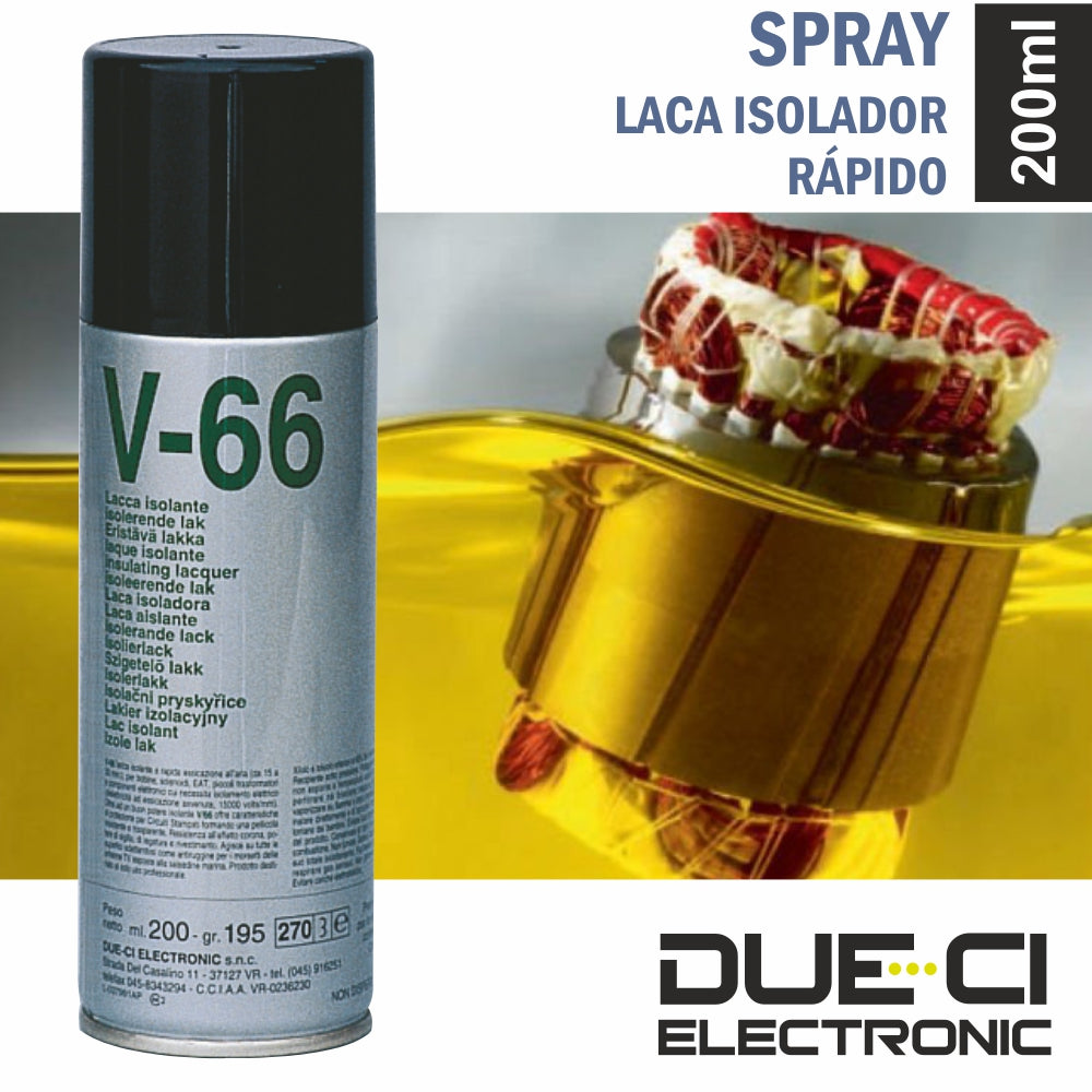 Spray De 200Ml Laca Isolador Rápido Due-Ci - Tauu,pt