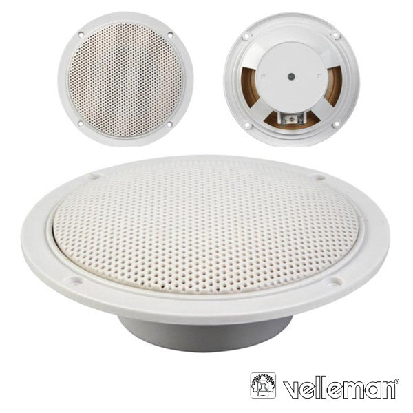 Conjunto 2 Colunas 5" C/ Grelhas Estanques 80W - Tauu.pt