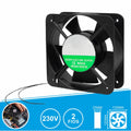 Ventoinha 230V 120X120X25Mm 2 Fios - Tauu,pt