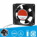 Ventoinha 230V 120X120X38Mm 2 Fios - Tauu.pt