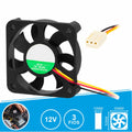 Ventoinha 12V 50X50X10Mm 3 Fios - Tauu.pt